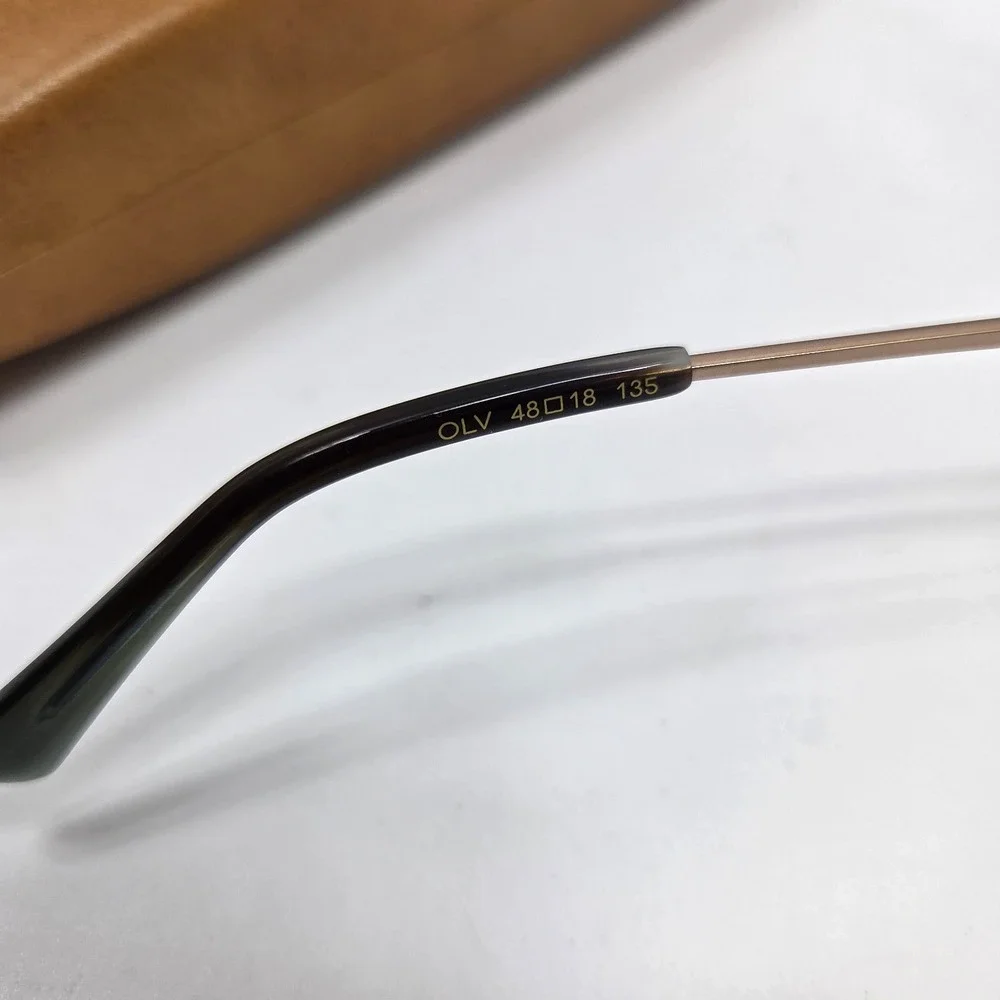 Glen Lane Eyeglasses Frames Endicott OLV Olive Size Small 48-18-135